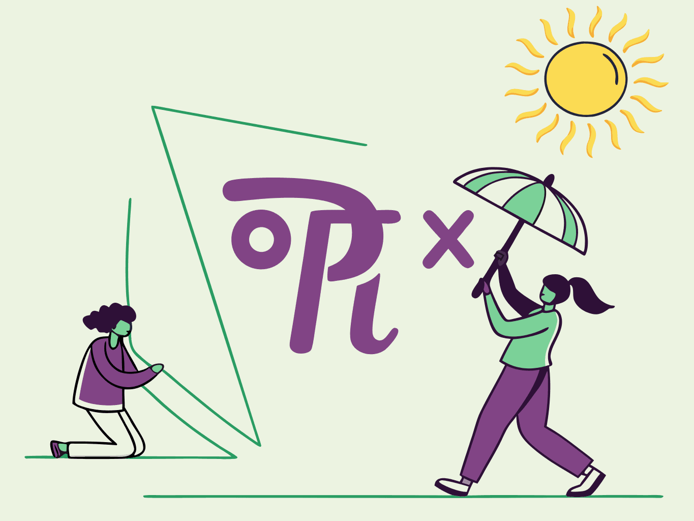 Maths learning path visual
